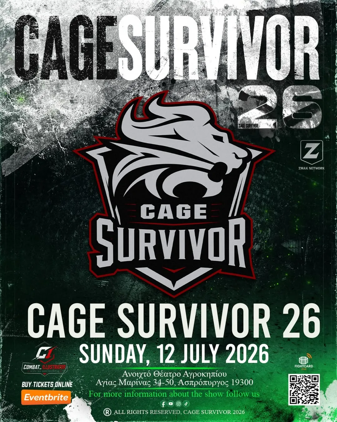 Cage Survivor 26